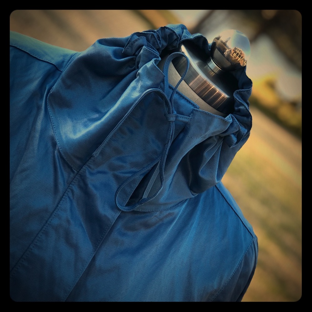 Ruby Rd Blue Button Down Jacket Sz. 10